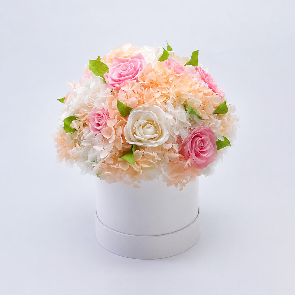 Mixed Rose and Hydrangea Bouquet – Elegant Long-Lasting Floral Gift Starry Roses