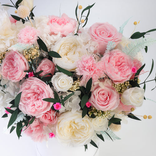 Mixed Rose and Peony Bouquet Starry Roses