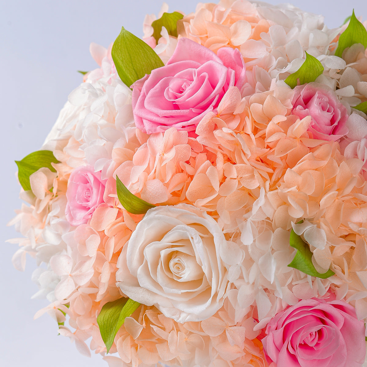 Mixed Rose and Hydrangea Bouquet Starry Roses