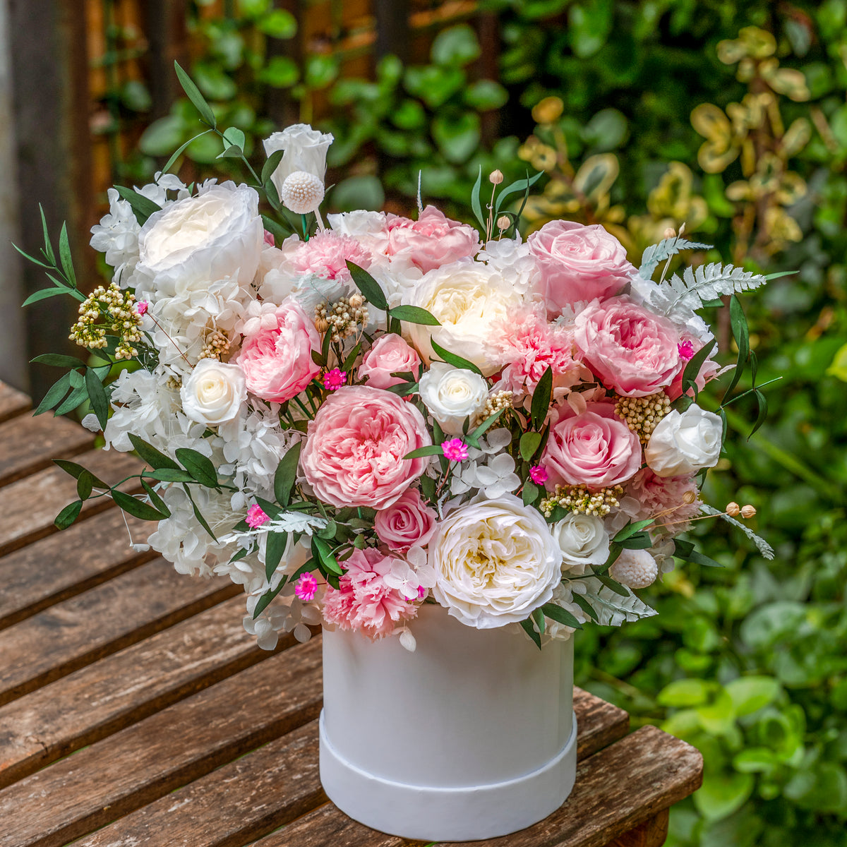 Mixed Rose and Peony Bouquet Starry Roses