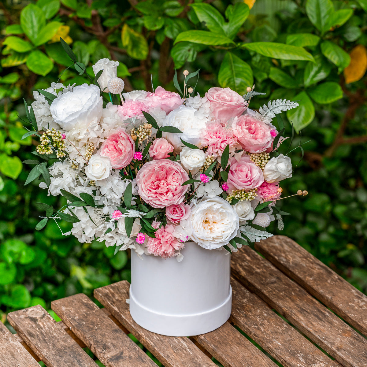 Mixed Rose and Peony Bouquet Starry Roses